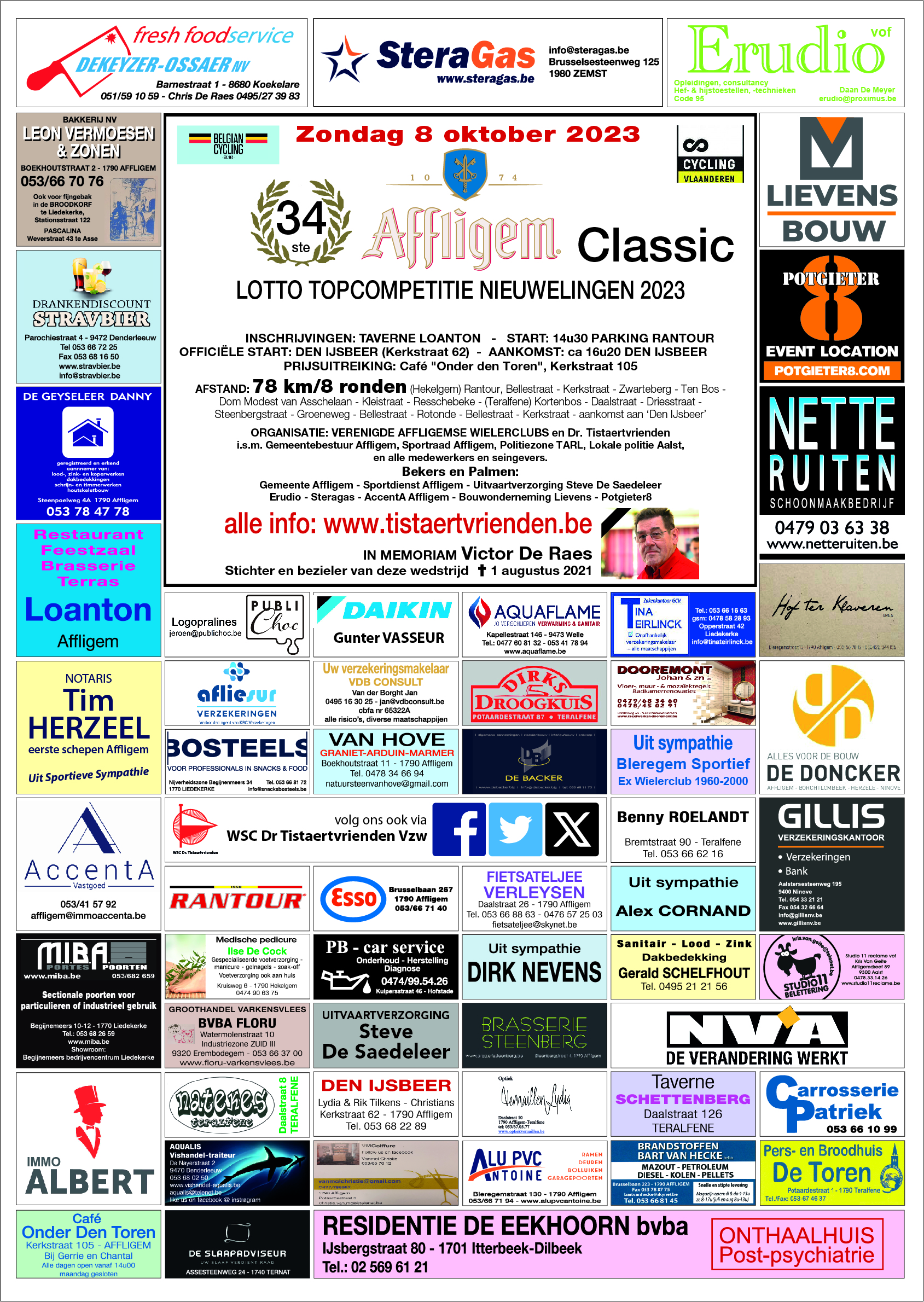 Affiche Affligem Classic 2023